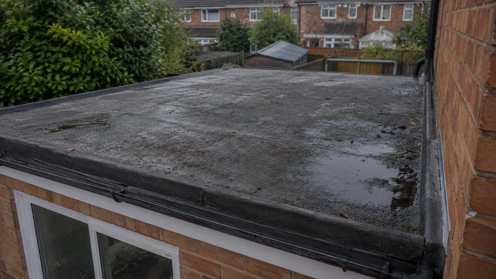 Roofing image for flat roof leak repairs in warrington