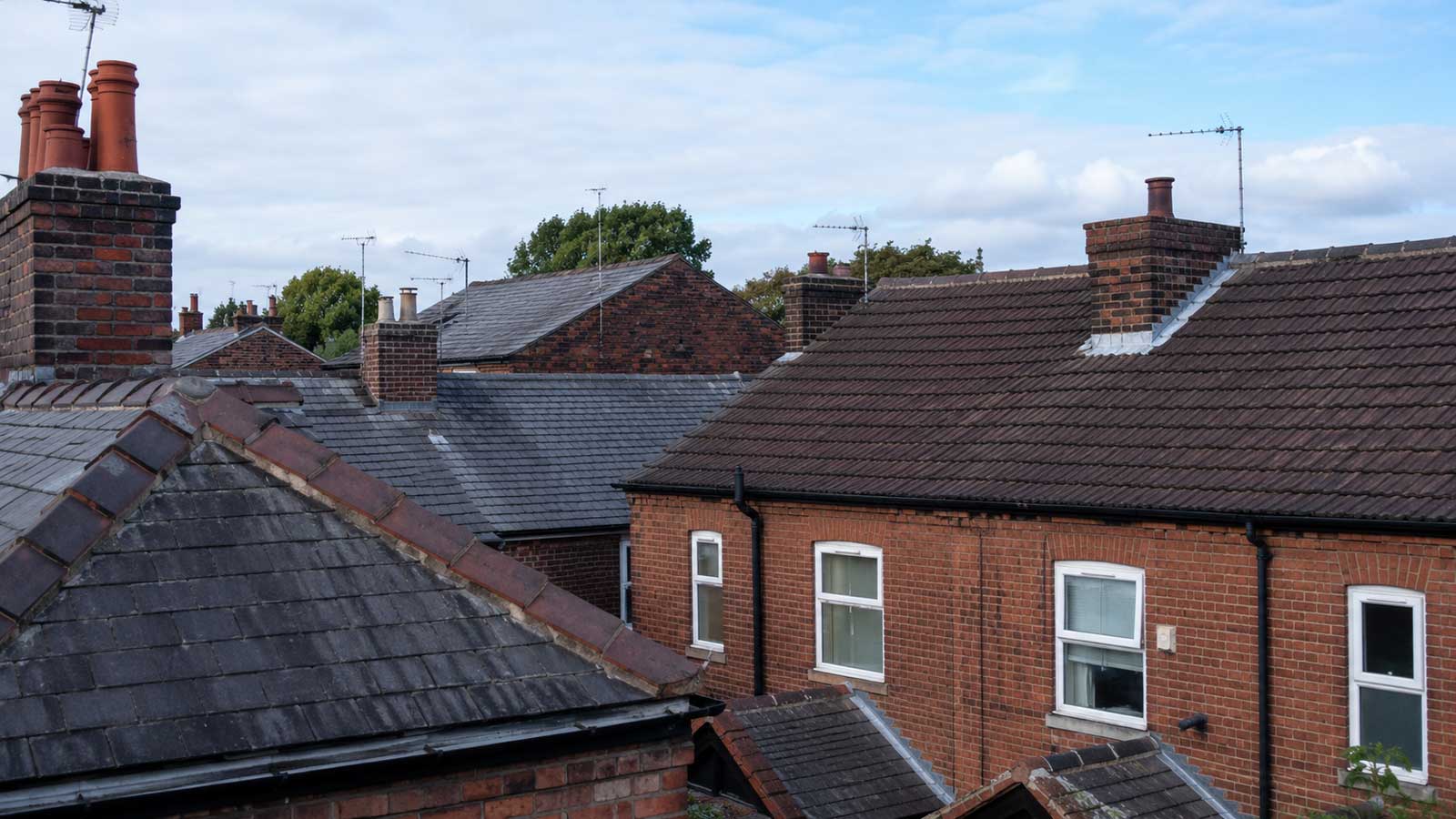 Roofing image for overflowing gutter repairs in warrington
